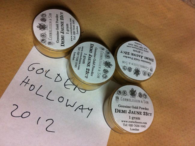 Gold Powder - 23.5ct - 1g - Gold Leaf Supplies